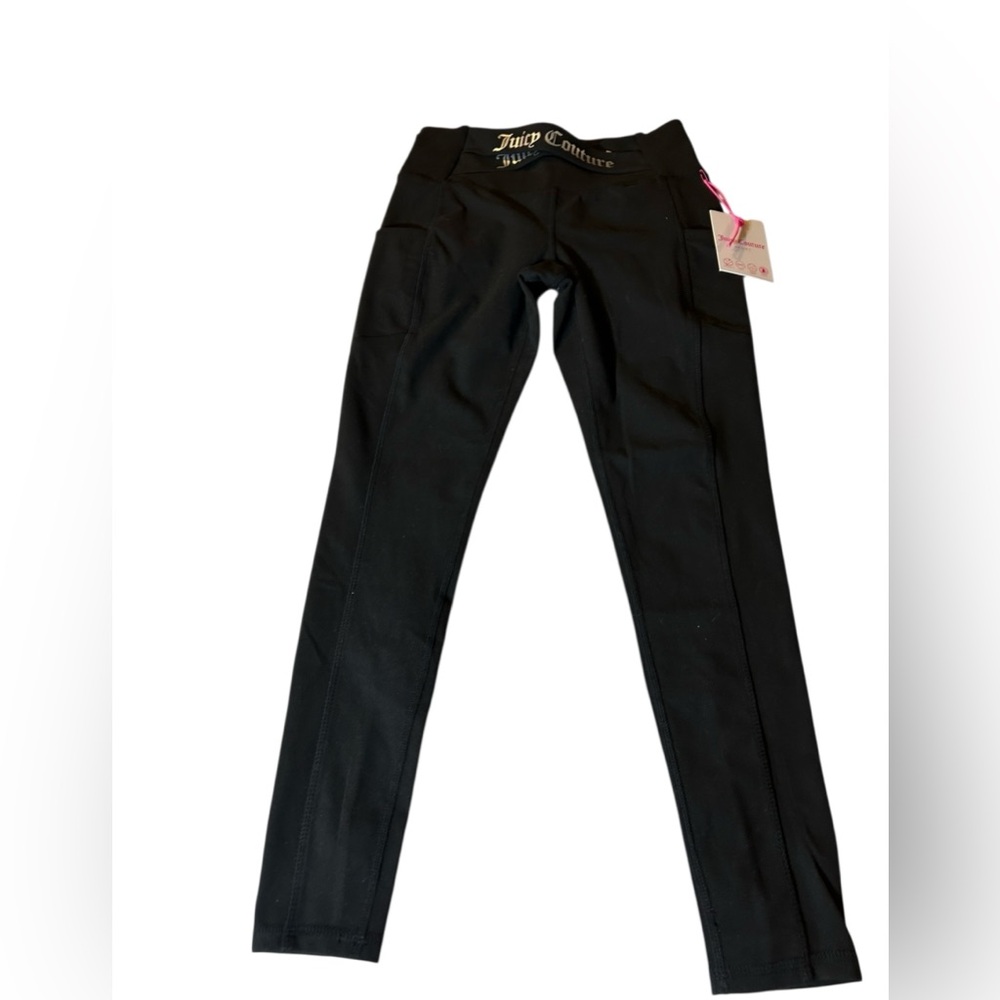 Juicy Couture Sport Black Leggings 🆕 - Picture 4 of 10